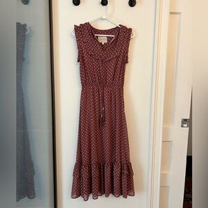 Boho Ruffle Dress (Free People/Moon River)